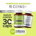 thumbnail image 2 of Probióticos 120 Billones 11 Cepas + Prebióticos | MEGABIOTIC | 30 Cápsulas | Mezcla Prebióticos, Probióticos, Inulina de Agave y Aloe Vera | 30 Porciones MEGABIOTIC Probióticos 120Billone, 2 of 5
