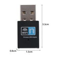 thumbnail image 5 of Naierhg USB 300Mbps Wireless Card Mini Wifi Receiver Wireless AP Transmitter USB WiFi 8188 ChipBlack, 5 of 7