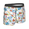 thumbnail image 3 of Naloa Summer Stamp Print Mens Underwear - Boxers for Men, Classic Briefs for Men, 3 of 9