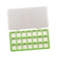 thumbnail image 3 of GUOOL Bead Storage Mat 21 Grids Bead Board for Jewelry Findings Small Items Charms Green, 3 of 9