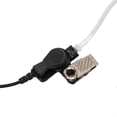 thumbnail image 3 of Acoustic Tube Headphone 2 Way Radio Walkie Talkie Earpiece with Stainless Steel Clip for Police Military Security, 3 of 4