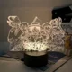 thumbnail image 3 of Anime One Piece Cartoon Night Lights figura de acción lámpara 3D Roronoa Zoro Luffy Chopper Hancock figuras modelo juguetes regalo de cumpleaños, 3 of 5
