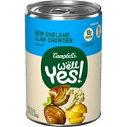 Campbell's Well Yes! New England Clam Chowder, 16.3 Ounce Can