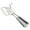 White, variant on Egg Beater Hand Cranked Manual Double-head Rotary Stainless Steel Duty Milk Cream Dough Egg Whisk Kitchen Tools