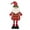 style A, variant on Stretchable Christmas Doll Plush Doll Standing Flexible Legs Santa Claus Figurine Decoration for Home Desktop Window Season style B