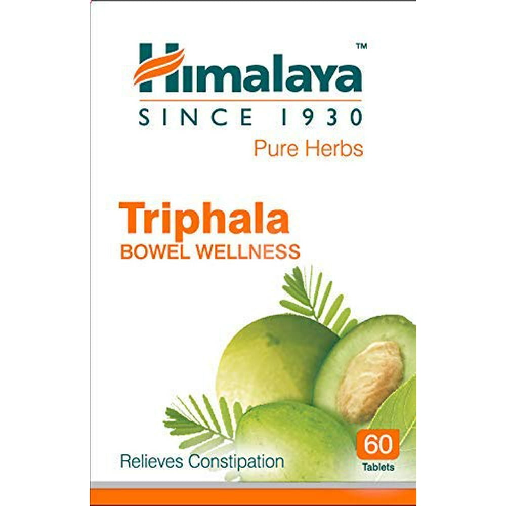 Himalaya Wellness Since 1930 Pure Herbs Triphala Bowel Wellness 60