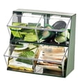 thumbnail image 4 of Mosiee Double-Layer Tea Bag Storage Box Desktop Coffee Table Capsule Coffee Tea Storage, 4 of 8