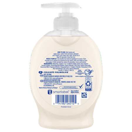 Softsoap Soothing Clean Aloe Liquid Hand Soap, Kitchen and Bathroom Hand Soap, 7.5 fl oz