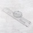 thumbnail image 1 of Colaxi 360 Degree Aviation Training Drawing Ruler Clear Coordinate Scale, 1 of 8