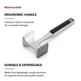 thumbnail image 4 of Kitchenaid Dual Sided Meat Tenderizer in Black, Comfort Grip Handle, 4 of 11