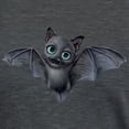 thumbnail image 3 of CafePress - PD Moreno's Halloween Bat Women's Deluxe T Shirt - Womens Tri-blend T-Shirt, 3 of 4
