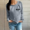 thumbnail image 4 of Xiulive Women Casual Maternity Nursing Sweatshirt Comfort Friendly Zip Breastfeeding Pullover Tops Mama'S Boobery Sweater Soft outfits, 4 of 5