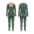 thumbnail image 3 of Aquaman Arthur Curry Atlantis Queen Mera Catsuit Cosplay Mono Halloween Mujeres Niñas Zentai Carnaval Fancy Ball Body Alta Calidad LTX, 3 of 5