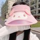 thumbnail image 2 of Sombrero protector solar Sanrio Kuromi Melody, secador de pelo de verano, herramienta mágica, sombrero con lengua de pato con parte superior vacía, lindo sombrero anti-ultravioleta para niñas y estudi, 2 of 5