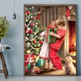 thumbnail image 2 of Cuadros Decorativos 5D bricolaje taladro redondo completo diamante pintura calabaza niños Navidad arte decoración JShteea Nuevos Originales, 2 of 9