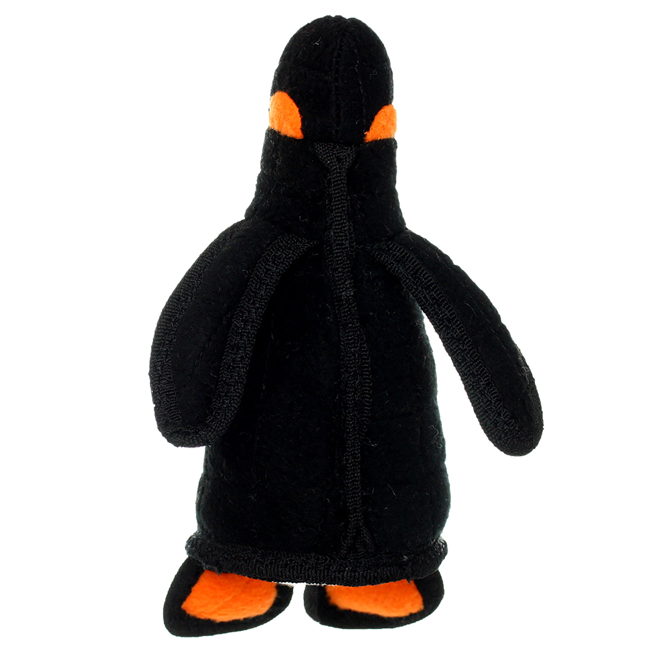 Tuffy Junior Zoo Penguin Durable Plush Dog Toy