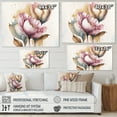 thumbnail image 4 of Designart Pink Cally Lily Arrangement Canvas Wall Art, 4 of 5