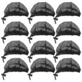 thumbnail image 3 of 12pcs Invisible Hair Net For Women High Elasticity Bun Covers For Nurses Ballet Dancers Secure Bun Holder Classic Drawstring Design Reusable Hair Acce, 3 of 3