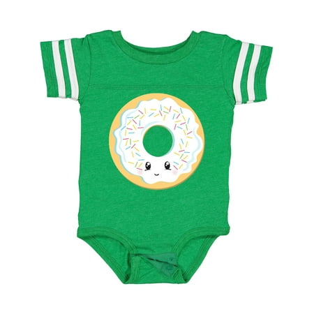 

Inktastic White Donut Gift Baby Boy or Baby Girl Bodysuit