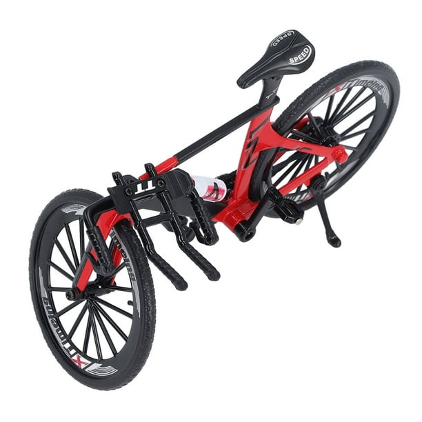 Alloy Racing Bike Model Dual Handlebar Steering Sliding Bicycle Toy For Kids Real Design Cultivate Hands On Ability