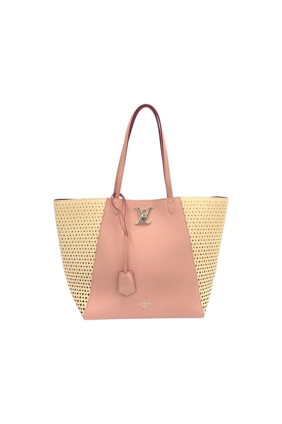Pre-Owned Louis Vuitton Lockme Cabas M54578 Handbag