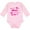 AD-Pink, variant on Inktastic Valentine's Day My Mimi Loves Me Hearts and Lips Boys or Girls Long Sleeve Baby Bodysuit