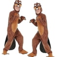 thumbnail image 1 of Disfraces de nutria para adultos y niños: disfraces de Halloween para espectáculo de juegos entre padres e hijos, 1 of 4