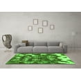 thumbnail image 3 of Ahgly Company Indoor Square Abstract Green Modern Area Rugs, 6' Square, 3 of 4
