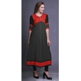 thumbnail image 3 of Bimba Kurti Indien pour Femmes Imprimé Ligne A Anarkali Kurti Robe Décontractée, 3 of 5