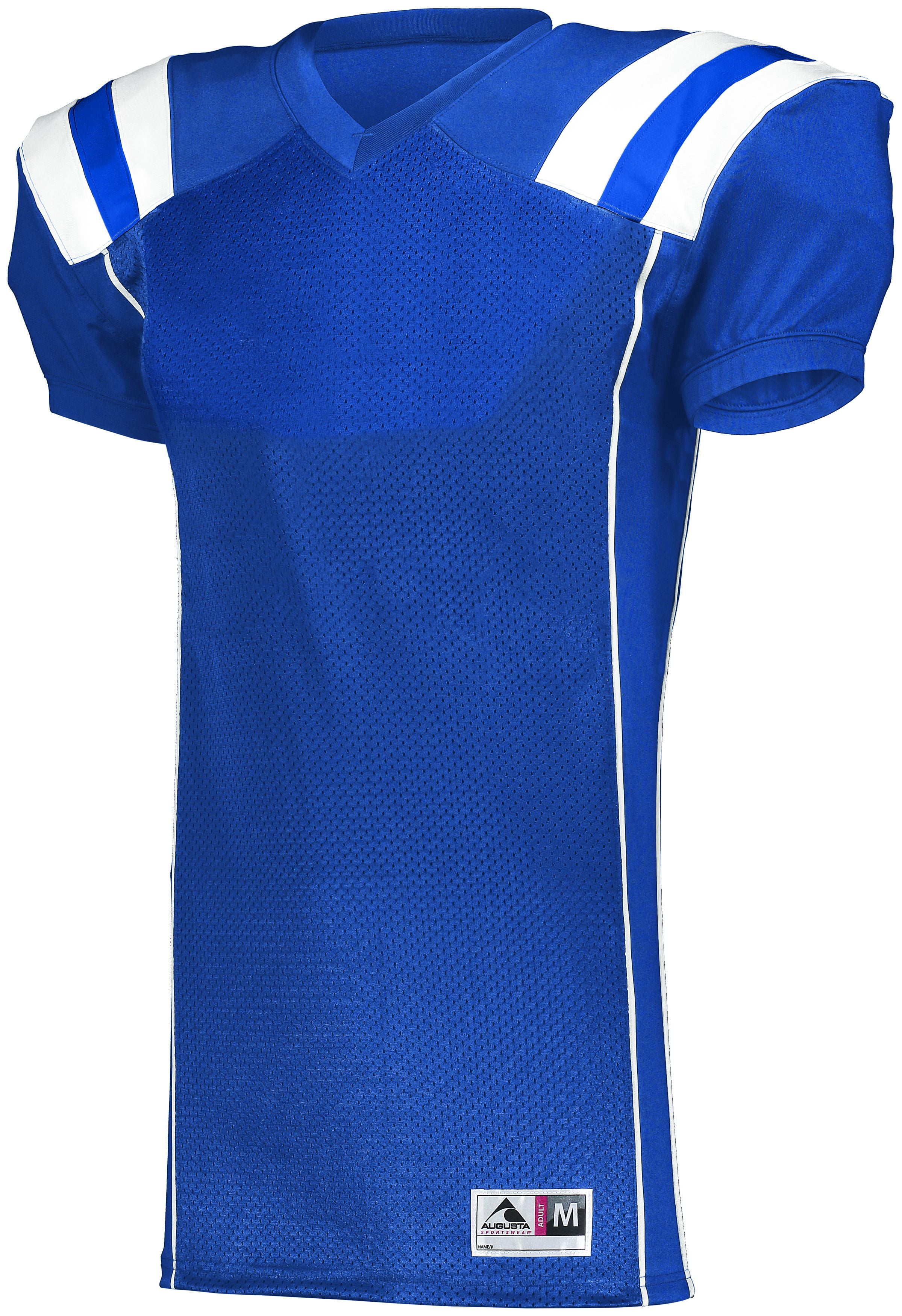 Royal / White Youth Small Football Game Jersey