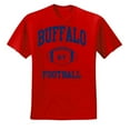 thumbnail image 2 of City of Buffalo BUF American Football Fantasy Fan | Mens Sports Graphic T-Shirt, Red, 3XL, 2 of 4
