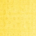 thumbnail image 1 of Ahgly Company Indoor Square Oriental Yellow Traditional Area Rugs, 5' Square, 1 of 4