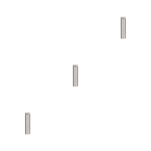 Riwesomey Tornillo publicitario Hueco Vidrio duradero Espejo Clavo Tuerca a prueba de rayones Perno Fuerte capacidad de carga para placa acrílica 16x100 Type1 NO1 Riwesomey CBP341791
