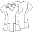 thumbnail image 7 of Cherokee Workwear Core Stretch Women's Scrubs Top V-Neck 4710, 7 of 7
