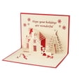 thumbnail image 1 of Ramiter Christmas 3D Stereo Greeting Card AR Virtual Imaging Technology Creative Gifts, 1 of 2