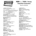 thumbnail image 2 of 3 MHz Sweep Function Generator, Six Waveform Functions, 2 of 2