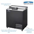 thumbnail image 2 of Arctic Air AGF24 24" Three Shelf Commercial Glass Froster with Sliding Lid, Black, 1/5-HP, 115v, 2 of 4