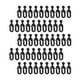thumbnail image 5 of 50 Ganchos para Riel de Cortina, Ganchos Deslizantes, Accesorios para Cenador, Clips de Cortina Inoxidables para Toldos de Cenador Y Cortinas de Venta, 5 of 9