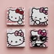 thumbnail image 2 of Espejo de maquillaje Hello Kittys Kawaii, Mini espejo de tocador plegable de doble cara portátil, espejo cuadrado anticaída para niñas, 2 of 4