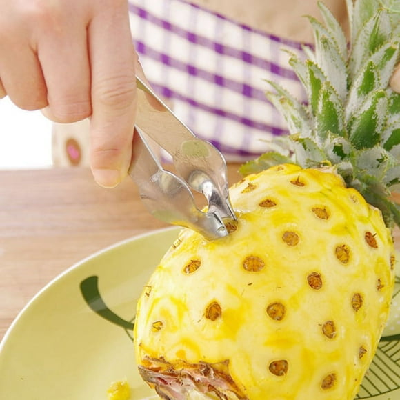 1 Pce, Acier Inoxydable, Pince à Il et Graines Ananas