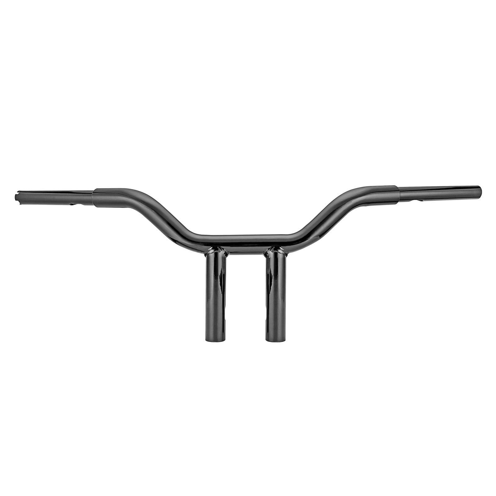 WEISEN Black 10" Rise TBars Handlebar Drag Bar For Harley 9621