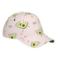 thumbnail image 3 of Disketp Avocado Doing Sport Yoga Print Baseball Caps For Outdoor Sports Fashion Casual Outdoor Caps Men Women, 3 of 9