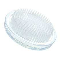 BESTYASH Round Transparent Plastic Flower Frog for Home Use, Stylish Floral Holder for Arranging Flowers