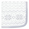 thumbnail image 3 of Hudson Baby Infant Girl Quilted Cotton Washcloths, Winter Forest, One Size, 3 of 7