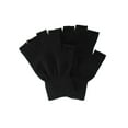 thumbnail image 2 of Unisex Half Finger Gloves Winter Warm Stretchy Knit Fingerless Gloves Touchscreen Typing Gloves, 2 of 7
