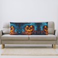 thumbnail image 6 of Halloween Body Pillow Cover, Halloween Skeleton Spider Halloween Decorations Body Pillow Cases with Zipper Soft Smooth Skin Friendly Long Pillow Case 20x54 inches, 1Pcs, 6 of 6