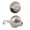 Satin Nickel, variant on Schlage FB50NVFLA716 Aged Bronze Single Cylinder Deadbolt & Keyed Entry Flair Lever