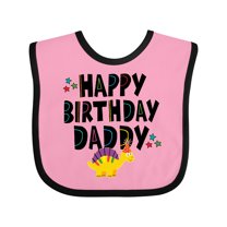 Inktastic Happy Birthday Daddy Party Boys or Girls Baby Bib