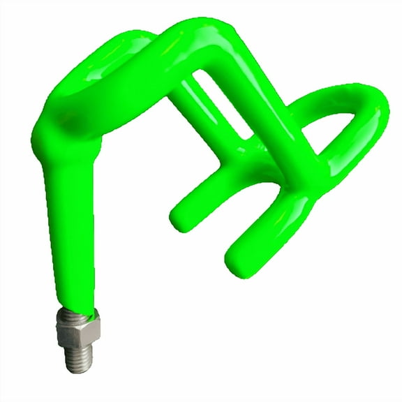 Heavy Duty Fishing Rod Holder - Neon Green 8" Stem