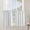 Greyish White, variant on General Gray Curtains for Kitchen Window Over Sink,Window Treatments Short Black Out Curtains for Living Room Windows,42 x 24 Inch Length,Dark Grey